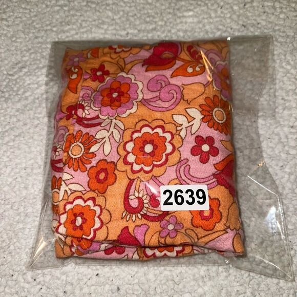 Social Tourist Groovy Retro Floral Pattern Pink Orange Collared Button Shirt Med - Picture 13 of 13